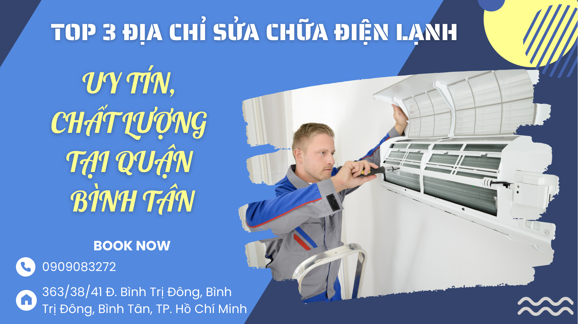 Top 3 Địa Chỉ Sửa Chữa Điện Lạnh Uy Tín, Chất Lượng tại Quận Bình Tân