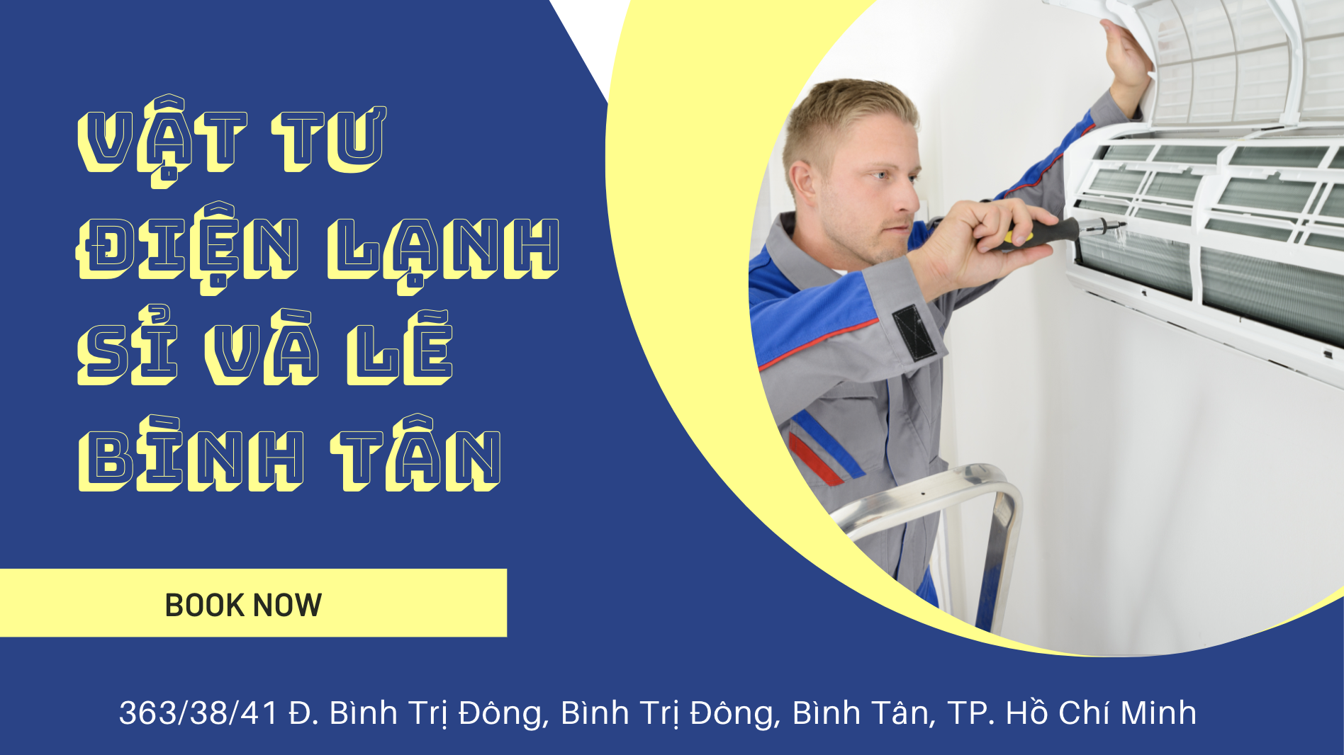 Vật Tư Điện Lạnh Sỉ và Lẽ Quận Bình Tân - Điện Lạnh Ánh Hào