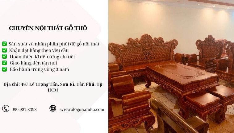 nội thất gỗ chất lượng tân phú