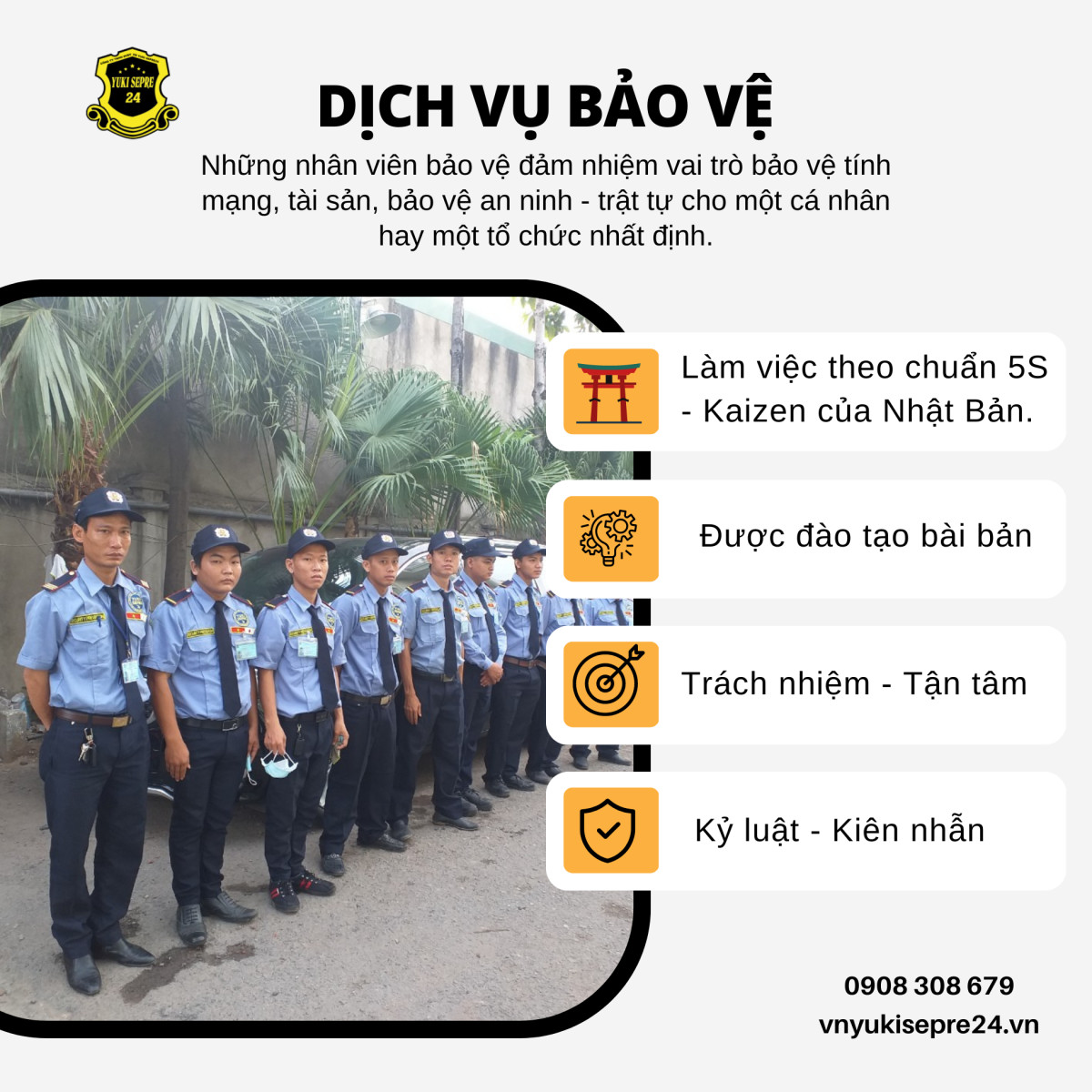 dịch vụ bảo vệ
