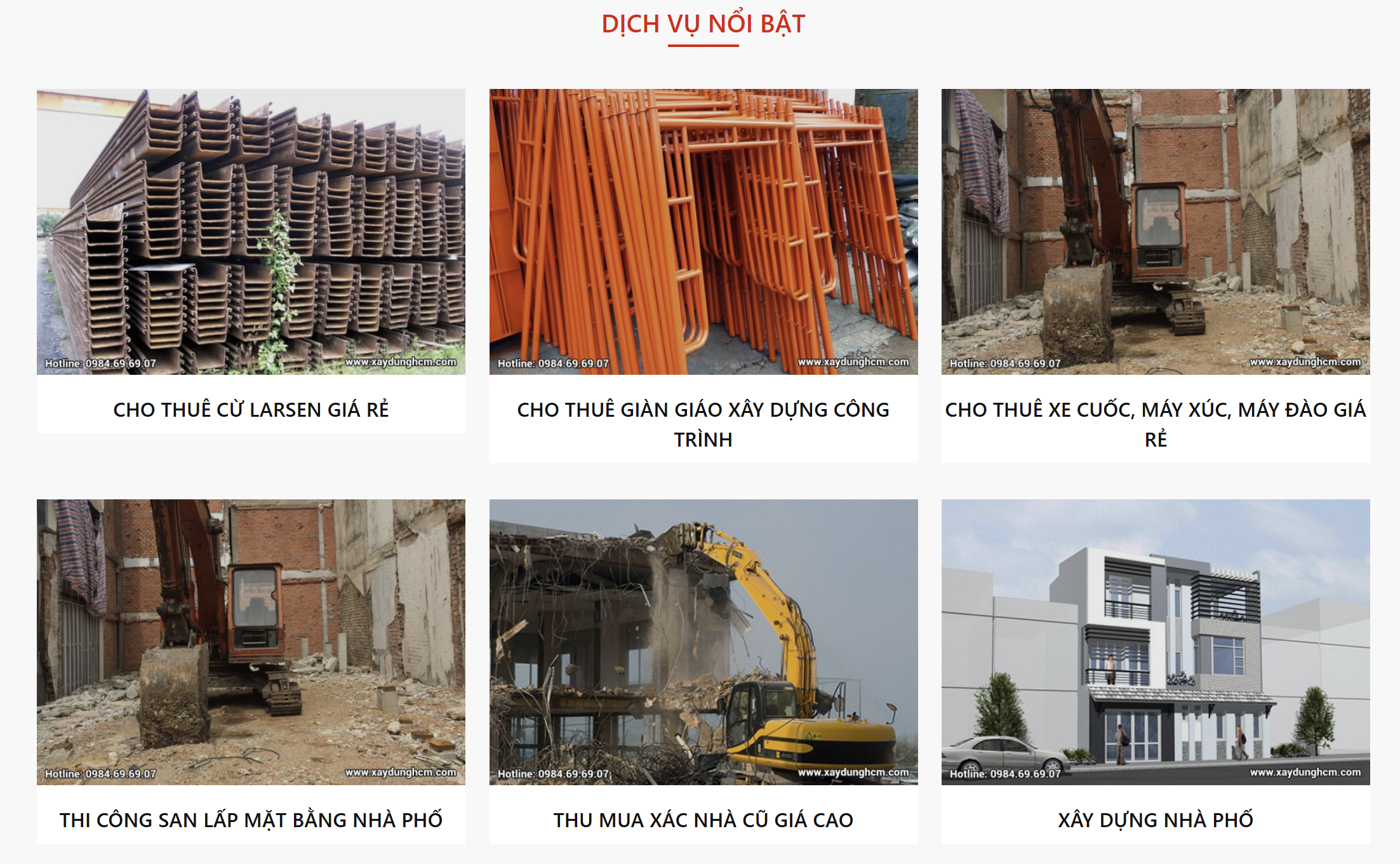 thi công xây dựng mũi đục vàng