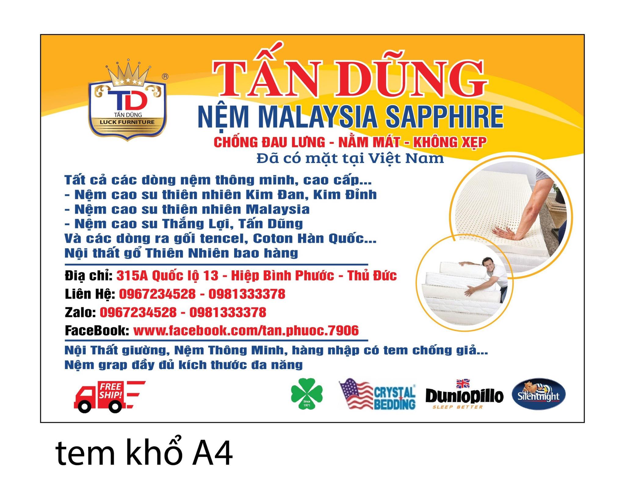 Top 3 Hệ Thống Nệm Chất Lượng Tại Thủ Đức