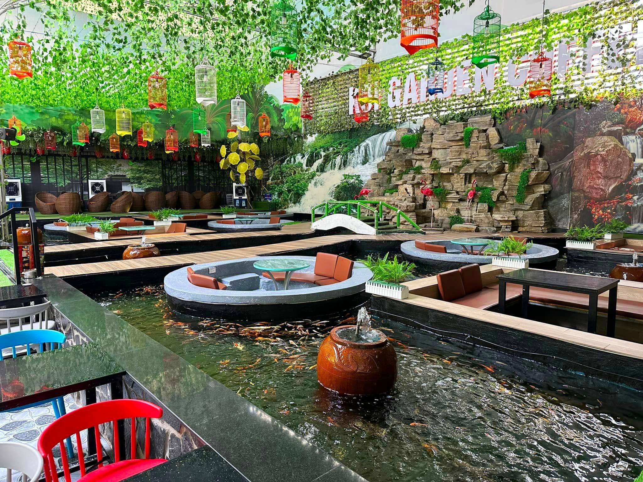 QUÁN CÀ PHÊ CÁ KOI VIEW CỰC CHILL TẠI SÀI THÀNH- TTVH CAFE CÁ KOI QUẬN 5