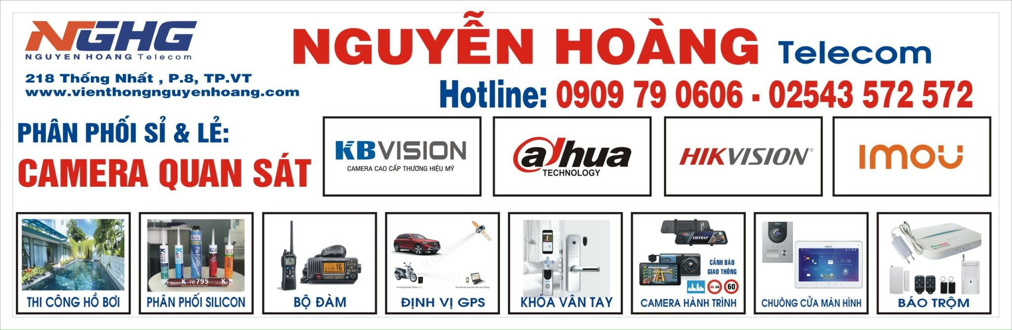 VIỄN THÔNG NGUYỄN HOÀNG - Cung cấp giải pháp viễn thông toàn diện cho bạn