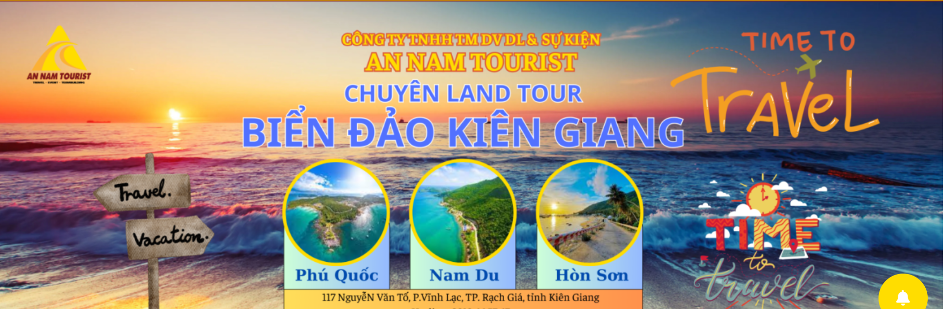 Top 3 Công Ty Du Lịch Uy Tín Tại Kiên Giang