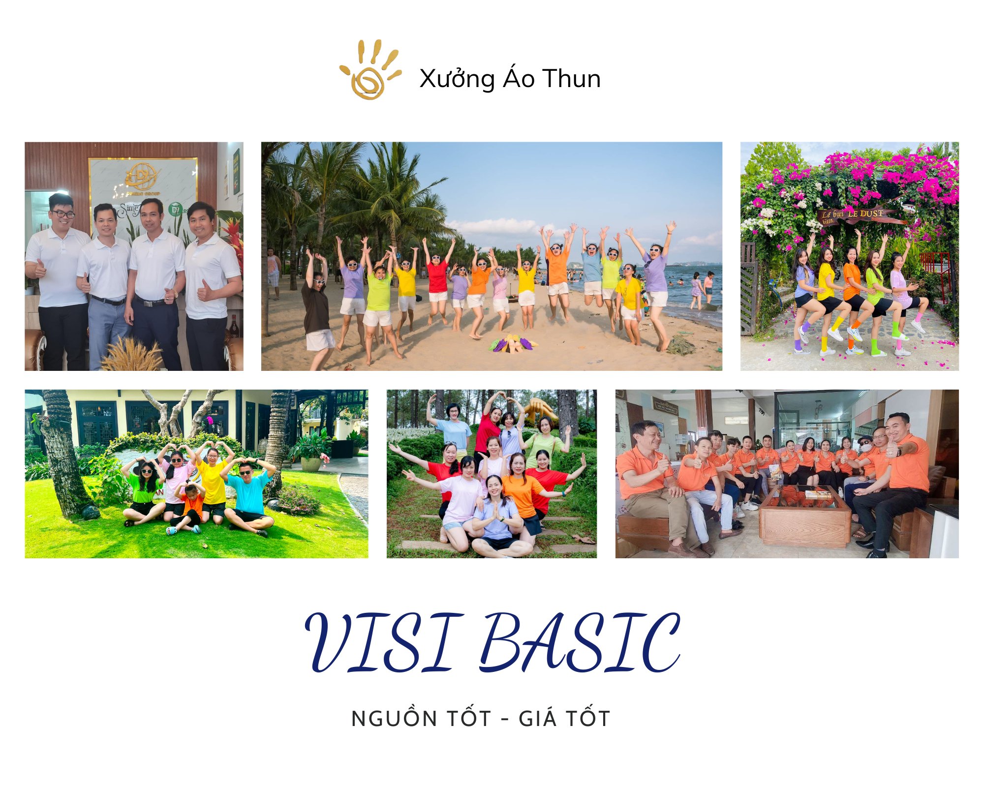 Top 3 Xưởng sỉ áo thun uy tín tại TPHCM