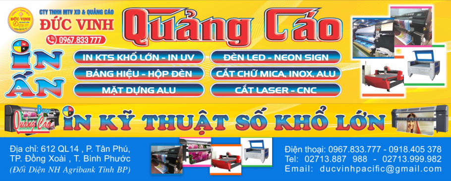 Top 3 công ty  xây dựng và quảng cáo có dịch vụ trọn gói tốt nhất tại Bình Phước
