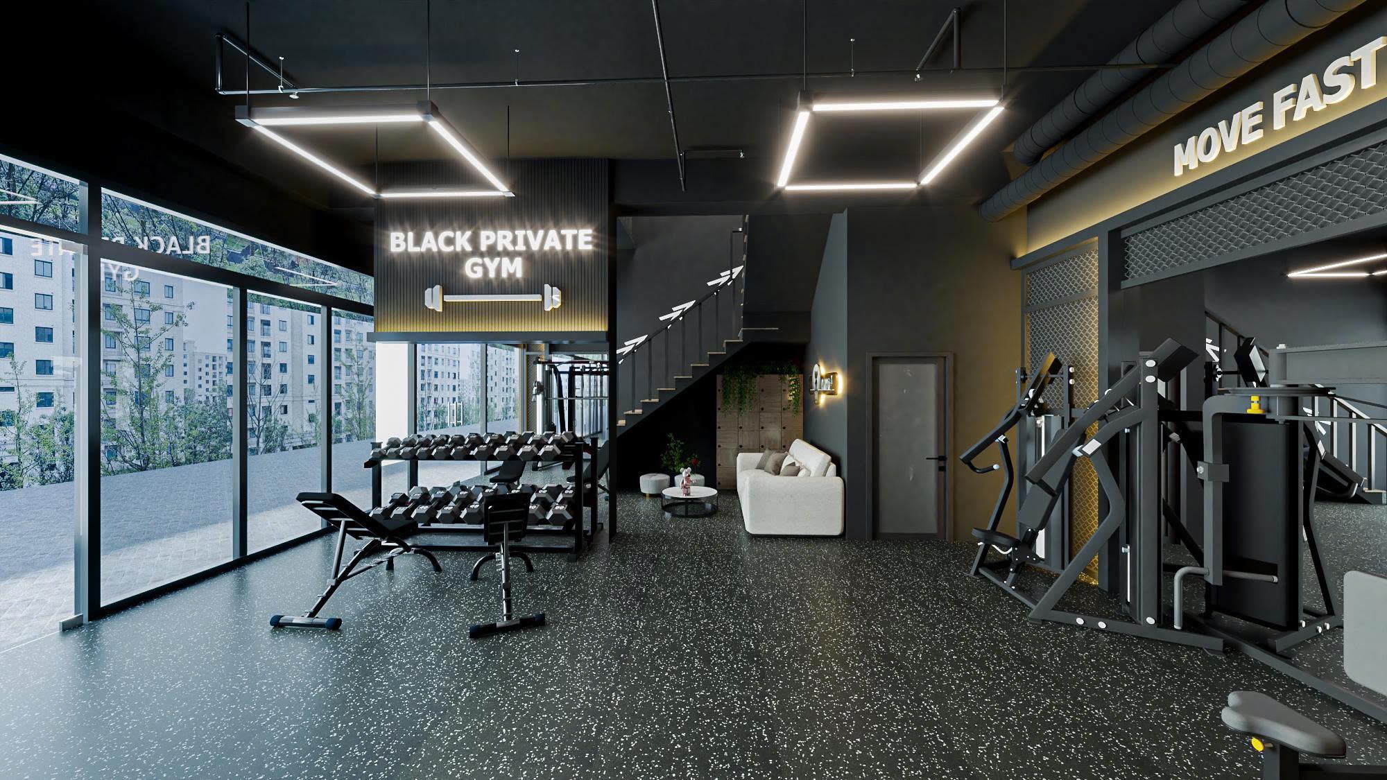private gym 