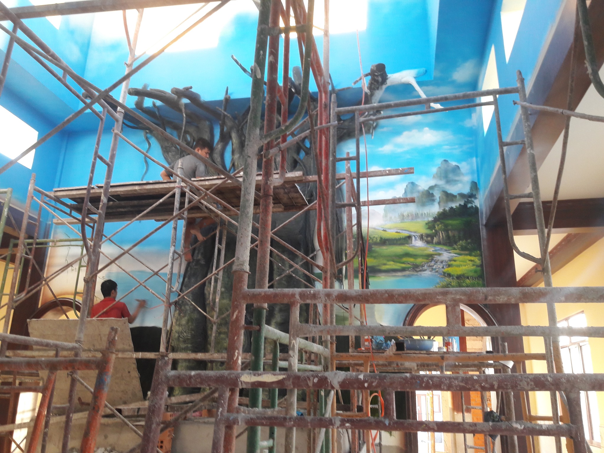 Top 3 Đơn Vị Thi Công Sơn Hiệu Ứng Đẹp Tại Hóc Môn