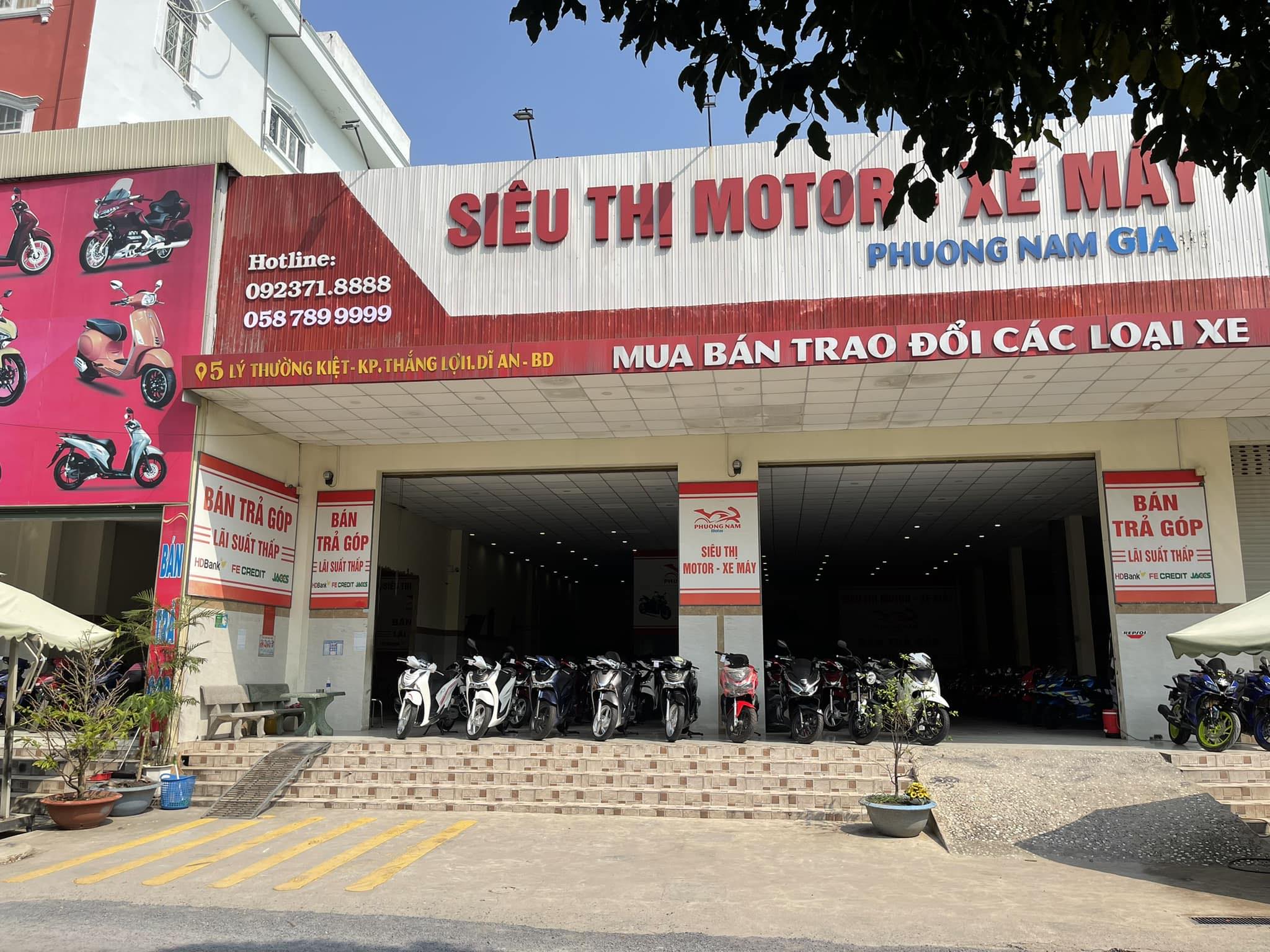 Top 3 cửa hàng xe máy uy tín nhất tại khu vực Dĩ An, Bình Dương