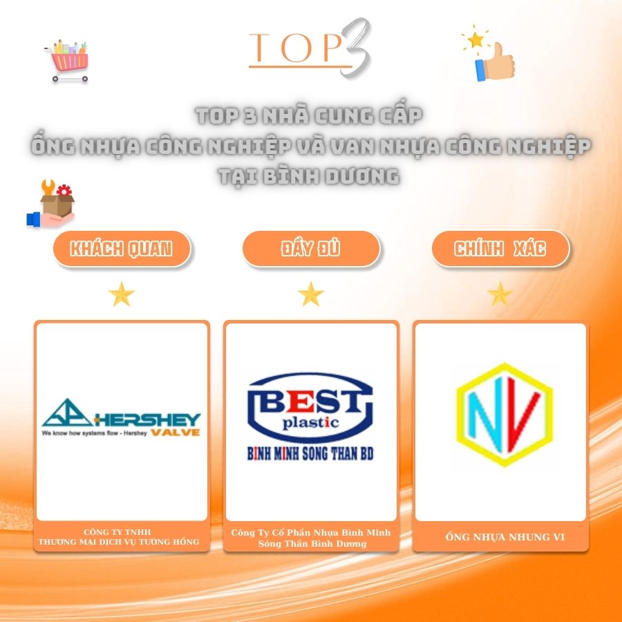 Top 3 Nhà Cung Cấp Ống Nhựa Công Nghiệp và Van Nhựa Công Nghiệp tại Bình Dương