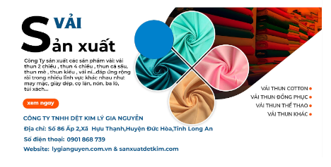 Top 3 Lợi Ích Khi Mua Sản Phẩm Vải Theo Yêu Cầu Từ Công Ty TNHH Dệt Kim Lý Gia Nguyễn