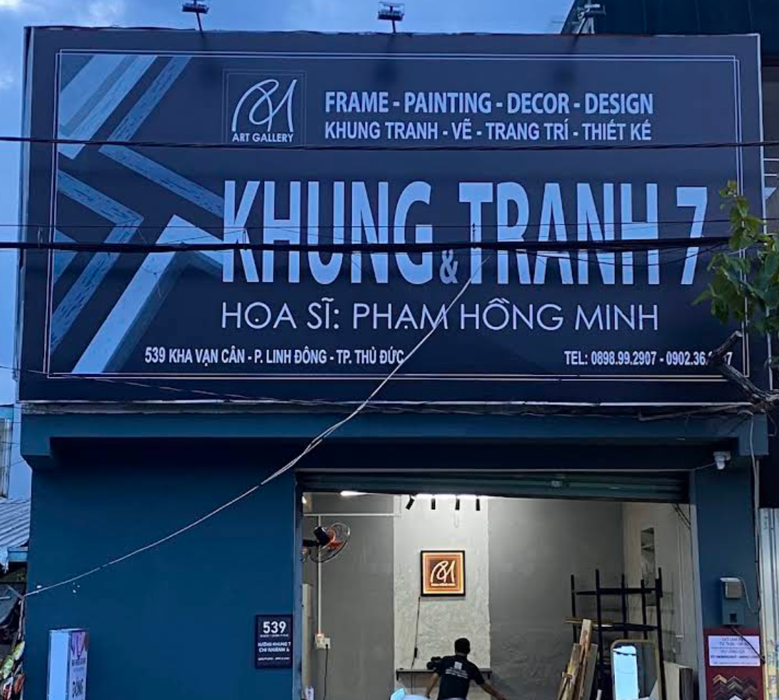 Top 3 cửa hàng khung tranh, vẽ, trang trí & thiết kế uy tín chất lượng tại khu vực Thủ Đức, TP. Hồ Chí Minh