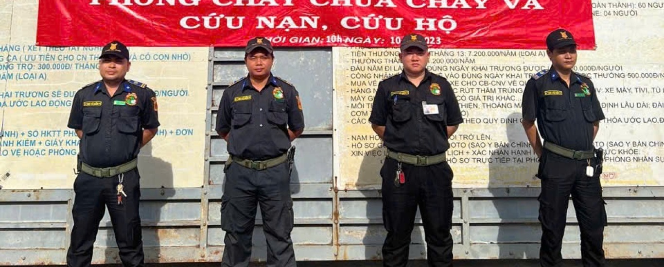 Top 3 Công ty Bảo vệ chuyên nghiệp uy tín ở TP.HCM: Lựa chọn đáng tin cậy cho an ninh của bạn
