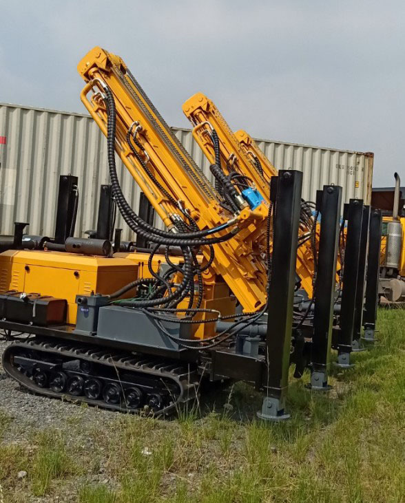 ỨNG DỤNG MÁY KHOAN GIẾNG TỰ HÀNH TRONG THỰC TẾ