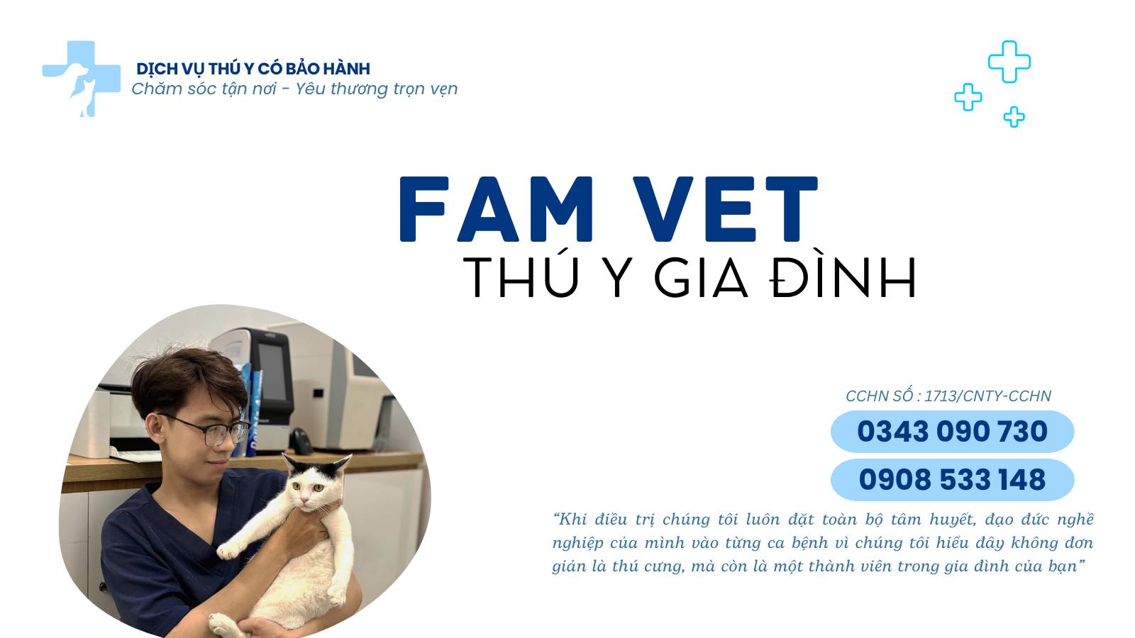 Top 3 Phòng Khám Thú Y Uy Tín Tại TP.HCM: Fam Vet – Thú Y Gia Đình Dẫn Đầu Với Chất Lượng Vượt Trội