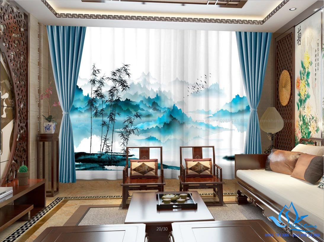 Rèm vải cửa sổ 02