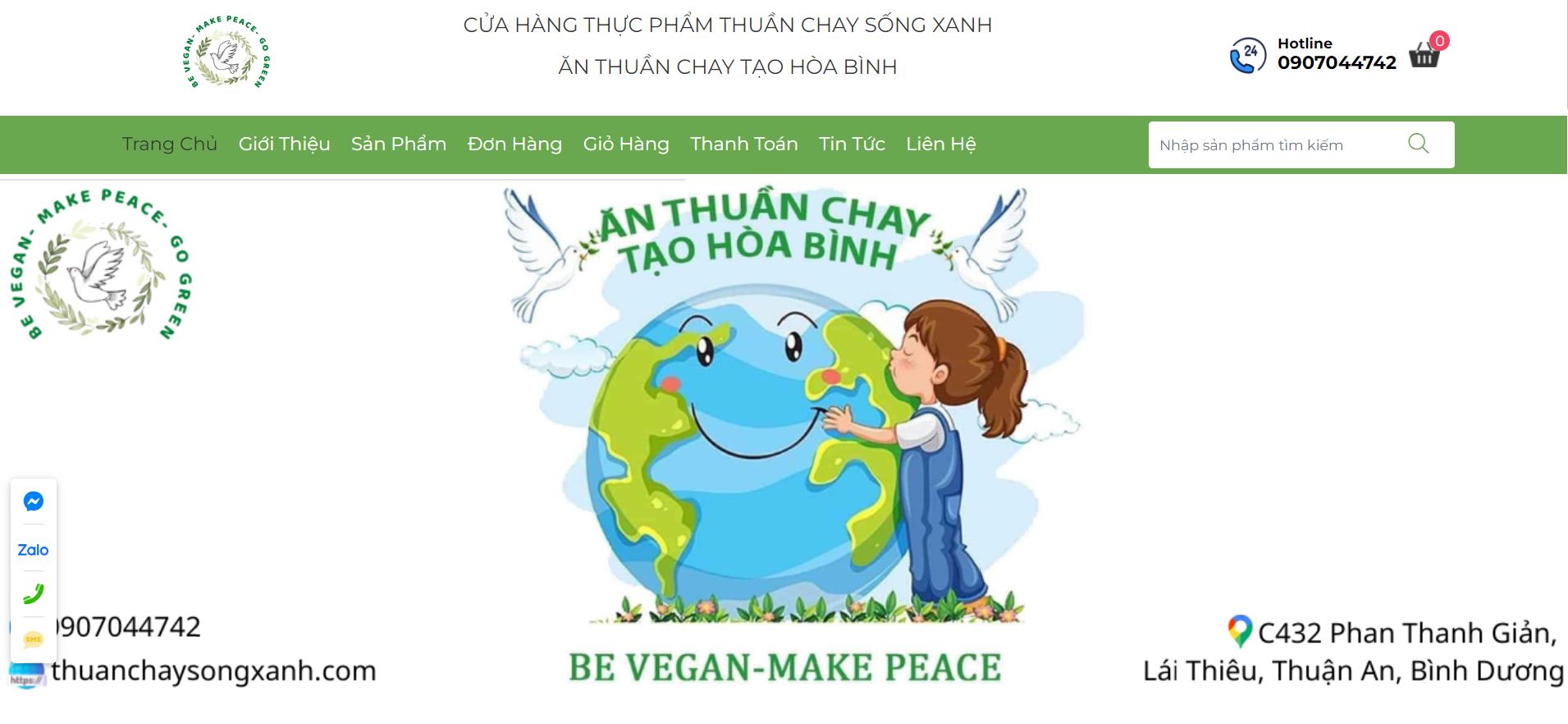 Top 3 cửa hàng thực phẩm chay chất lượng nổi tiếng