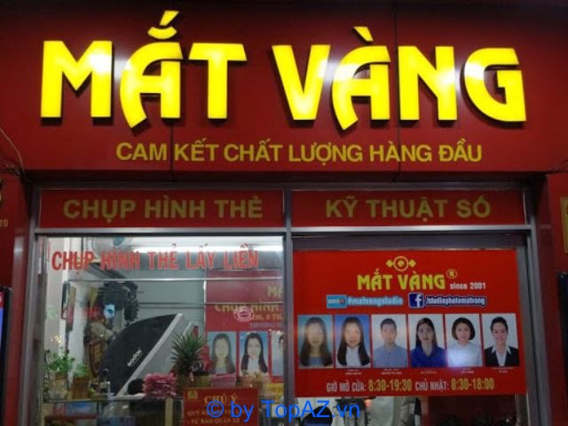 Tiệm chụp ảnh thẻ Mắt Vàng