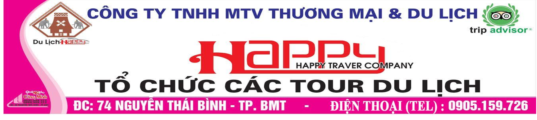 TOP 3 Happy Travel – Đơn vị chuyên tour cưỡi voi trải nghiệm tại Đắk Lắk