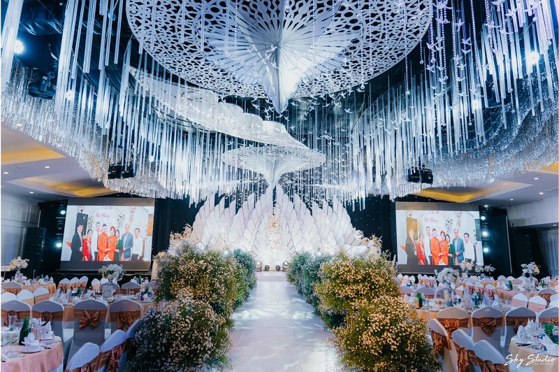 Top  Trung tâm tiệc cưới Hà Nội chất lượng nhất