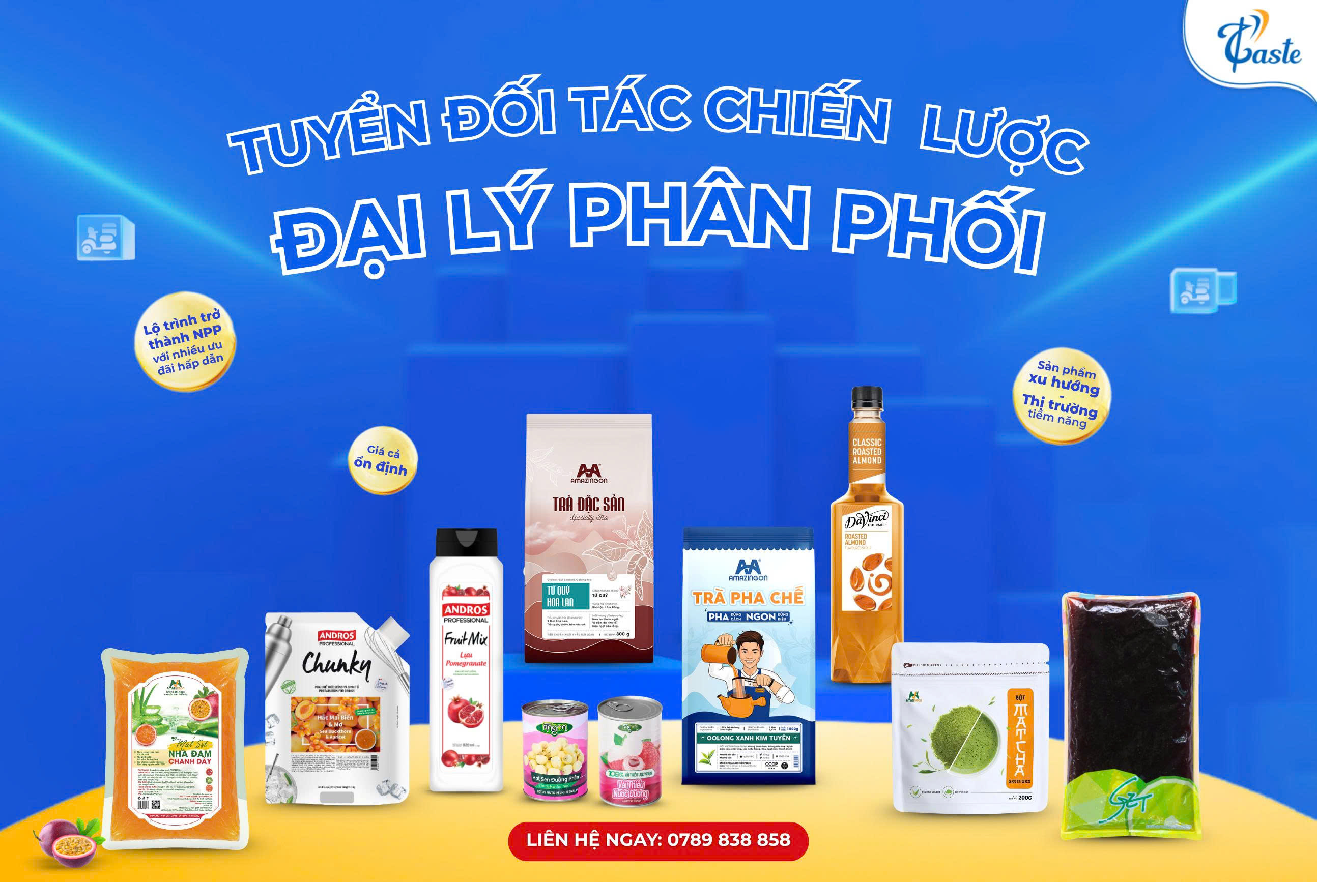 Top 3 Công Ty Nguyên Vật Liệu Pha Chế: 