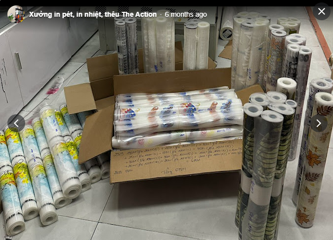 TOP 3 XƯỞNG IN PÉT, IN NHIỆT, THÊU THE ACTION UY TÍN TÂN BÌNH