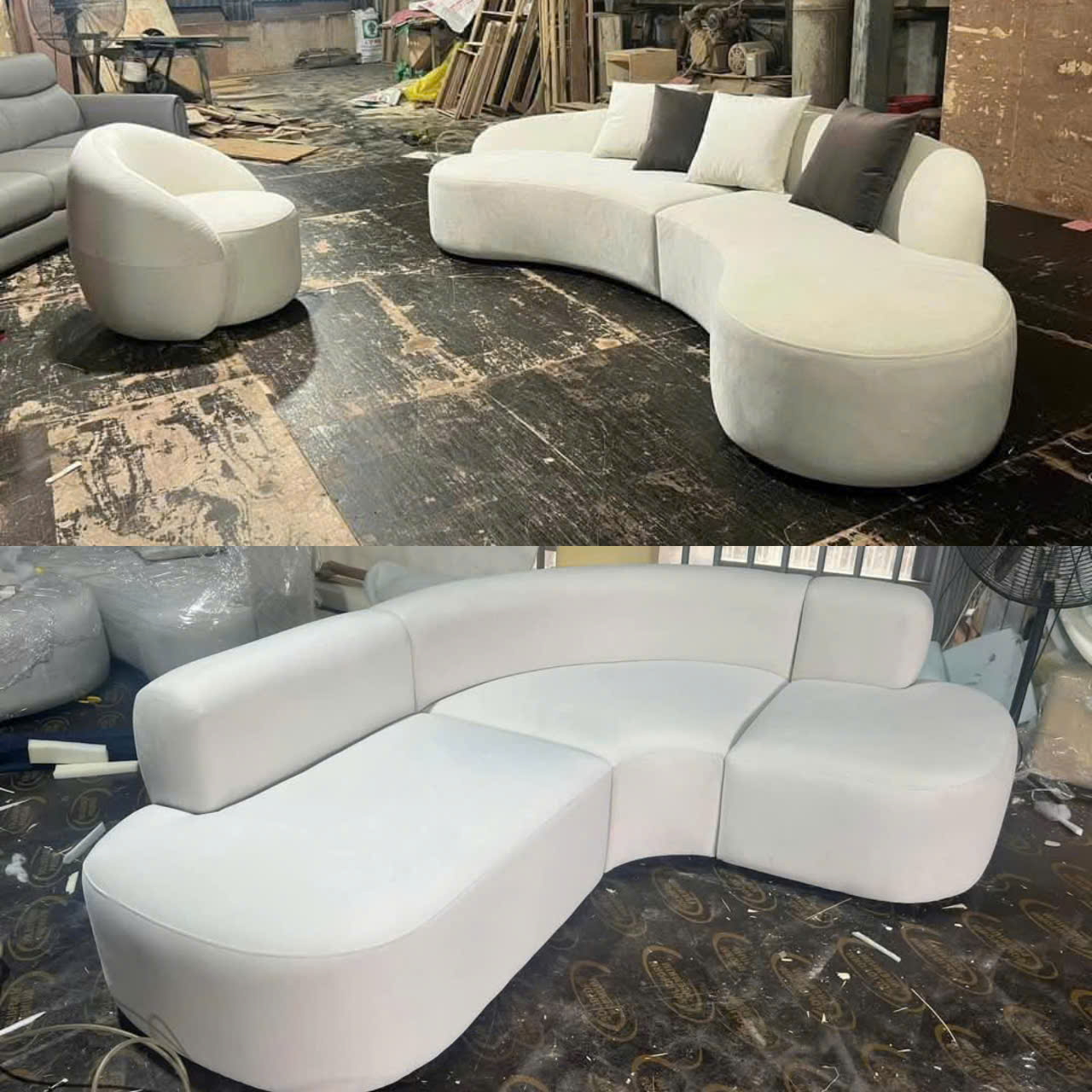 đóng mới sofa