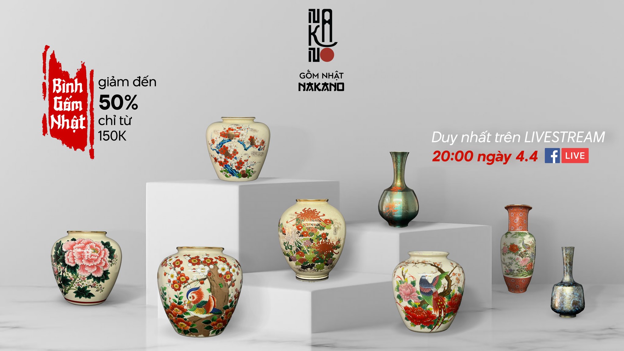 Địa điểm mua gốm sứ uy tín nhất quận Thủ Đức - Gốm Sứ Nhật Bản Nakano