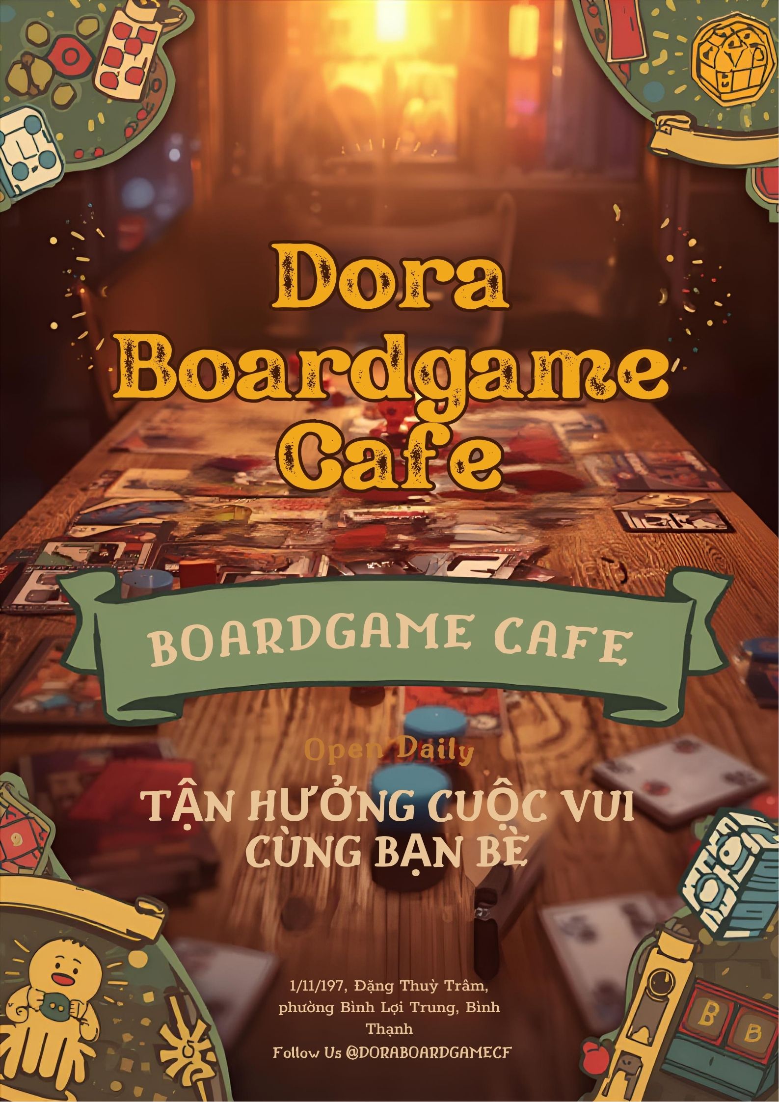 🏆 Top 3 Boardgame Café Không Thể Bỏ Qua