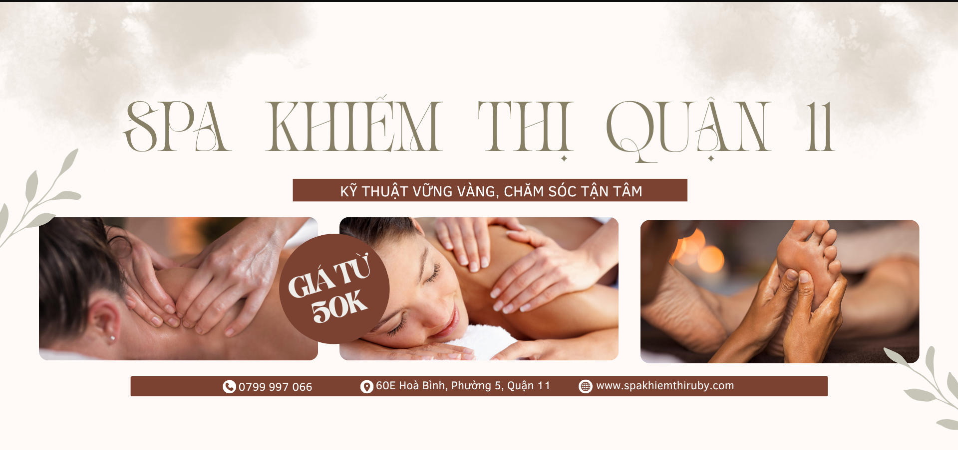 🌿 Top 3 Spa Massage Uy Tín & Đáng Trải Nghiệm Tại TP.HCM