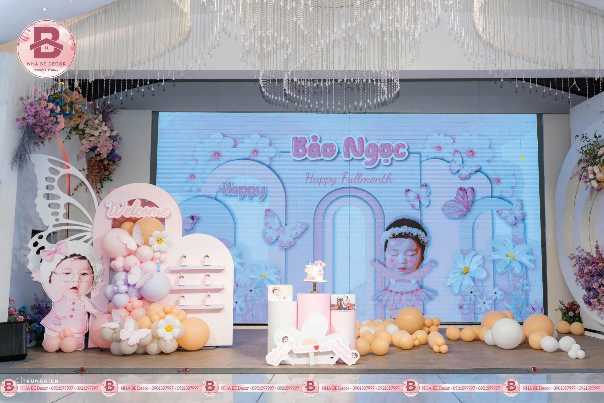 Hé Lộ Những Mẫu Decor Đầy Tháng Được Ba Mẹ Việt Săn Đón