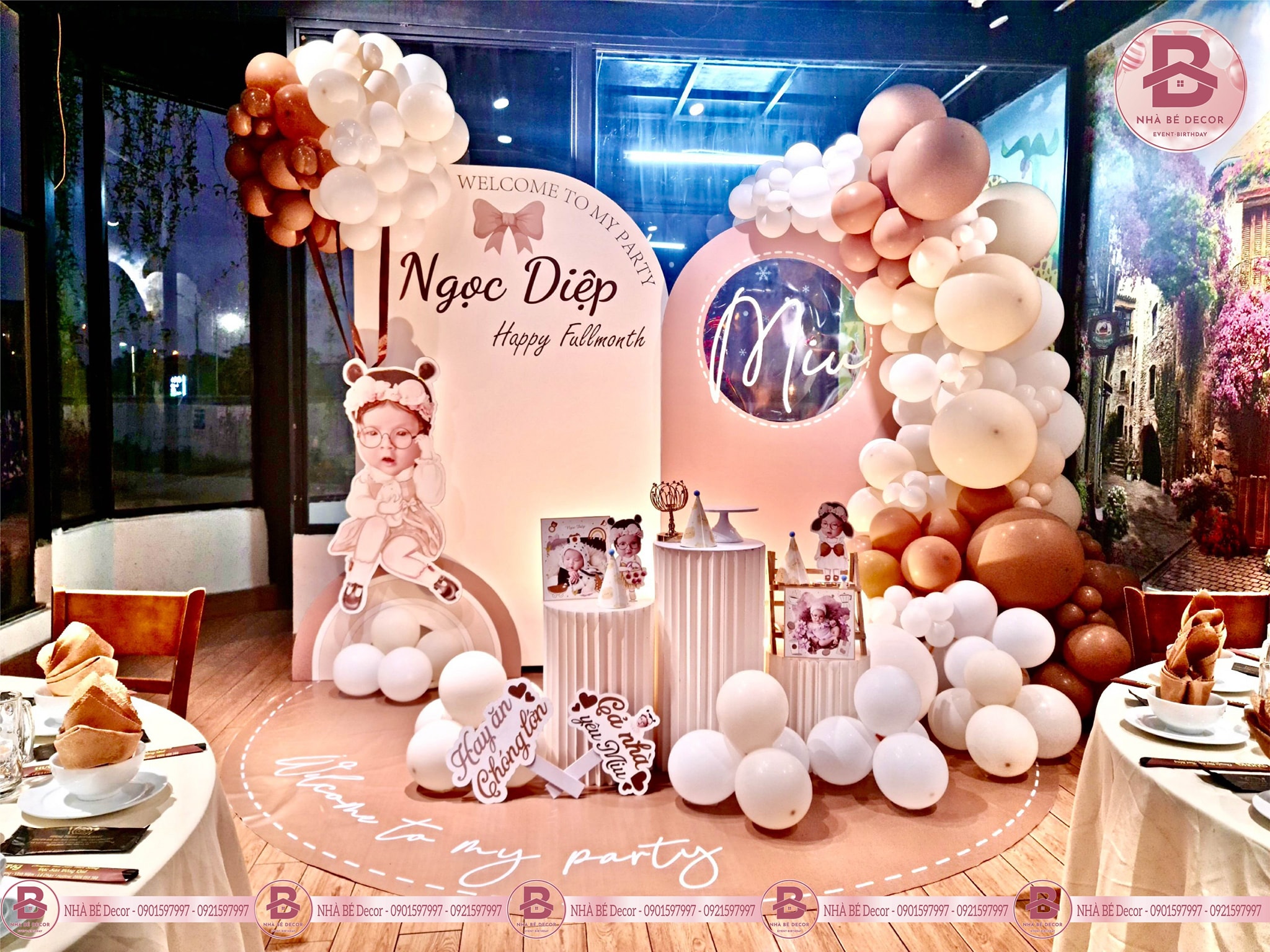 Trang Trí Sinh Nhật Tone Hồng: Ngọt Ngào Và Dễ Thương Hết Nấc