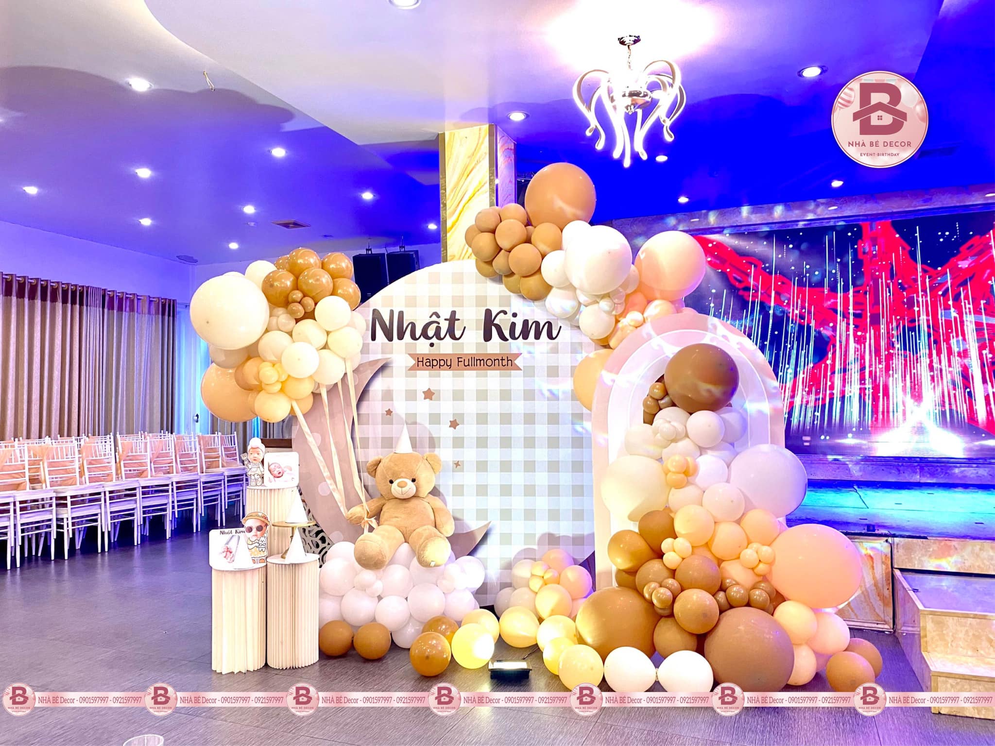 Top Ý Tưởng Trang Trí Đầy Tháng Khiến Ai Cũng Phải Trầm Trồ