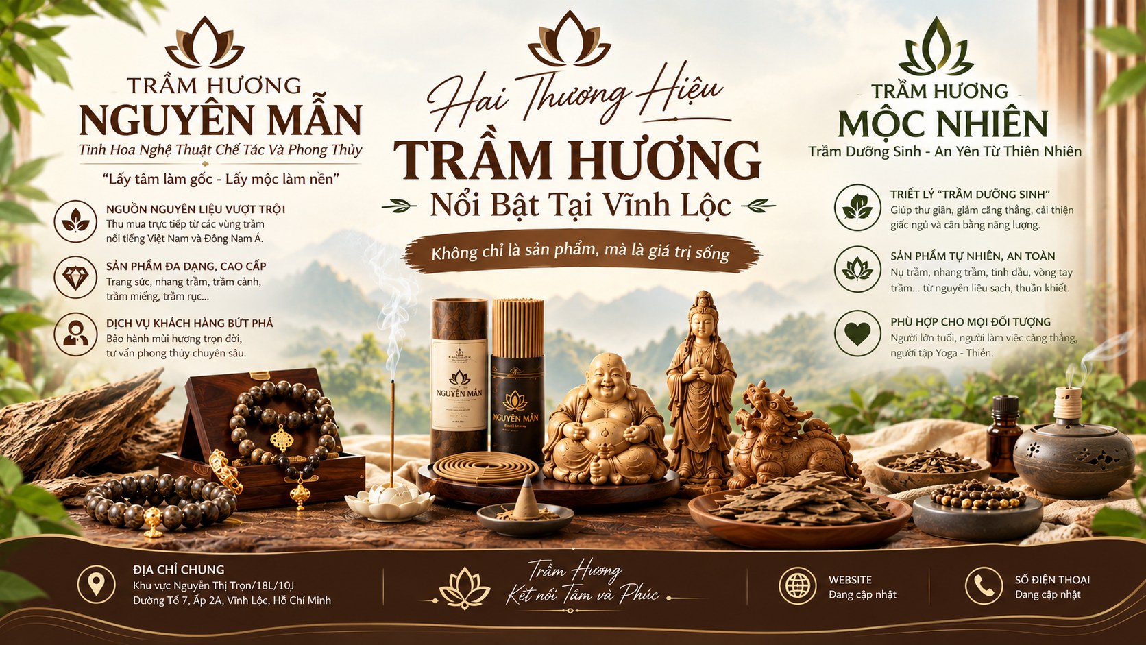 Khám Phá Top 3 Công Ty Trầm Hương Uy Tín Tại Khu Vực Ấp 2A, Vĩnh Lộc: Điểm Sáng Trầm Hương Nguyên Mẫn