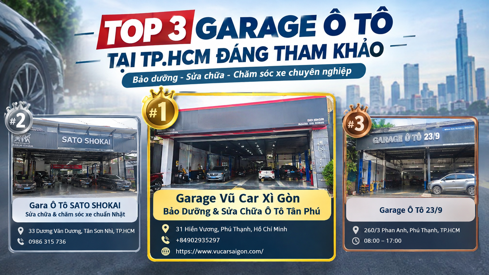 Ô tô - Xe máy - Garage