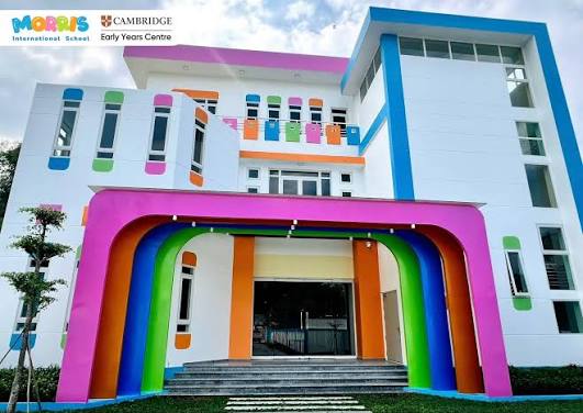🌈🌈 Xin chào đón Morris cơ sở Củ Chi 🌈🌈 Ngôi trường hiện đại và rộng lớn, với tổng diện tích đất 5000m2, và thật nhiều tiện ích cho học sinh như