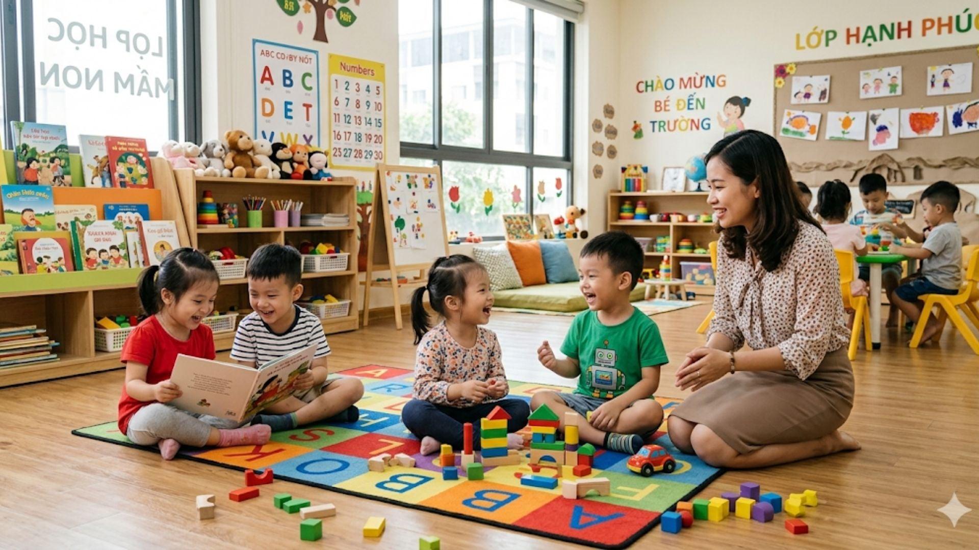 TOP 3 TRƯỜNG MẦM NON ĐƯỢC PHỤ HUYNH QUAN TÂM TẠI ĐÔNG THẠNH, TP.HCM