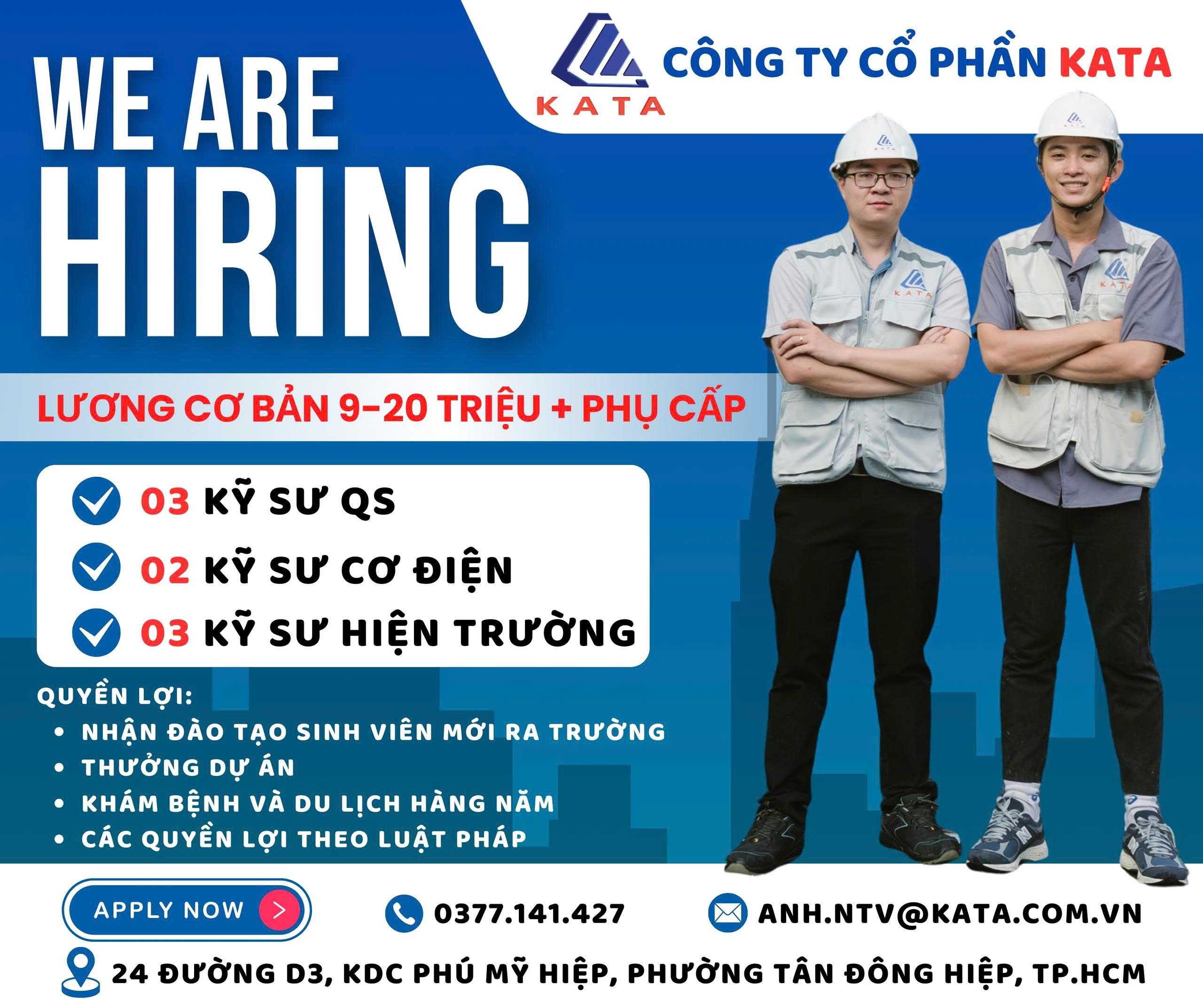 Top 3 đối tượng lý tưởng để phát triển sự nghiệp tại KATA uy tín ở Bình Dương