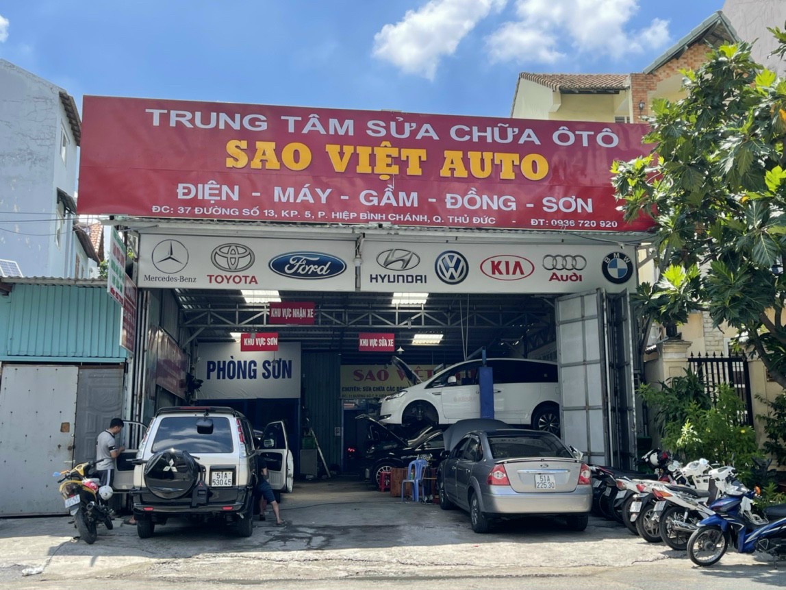 TOP 3 GARAGE UY TÍN NHẤT TP. THỦ ĐỨC - GARAGE SAO VIỆT AUTO