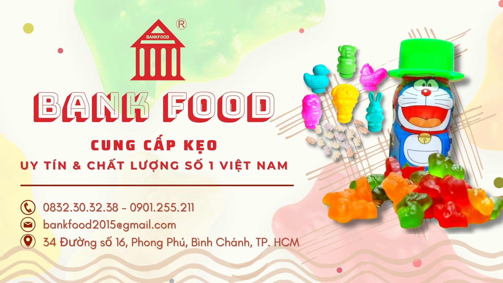 TOP 3 DOANH NGHIỆP SẢN XUẤT VÀ PHÂN PHỐI KẸO TOÀN QUỐC