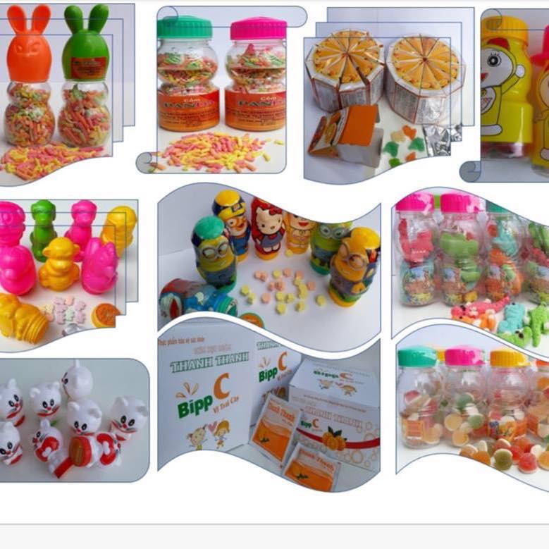 TOP 3 DOANH NGHIỆP SẢN XUẤT VÀ PHÂN PHỐI KẸO TOÀN QUỐC