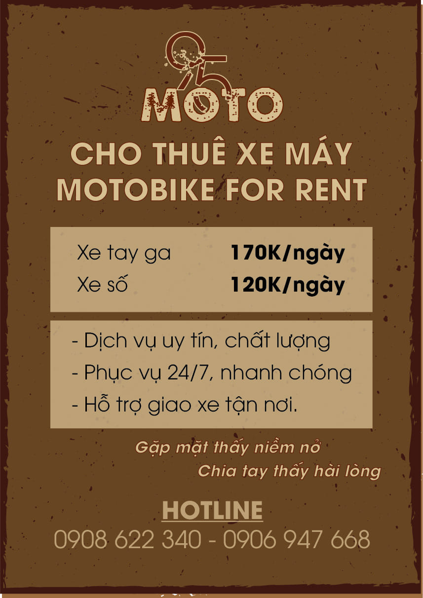 TOP 3 DỊCH VỤ THUÊ XE MÁY UY TÍN GIÁ RẺ NHẤT VIỆT NAM