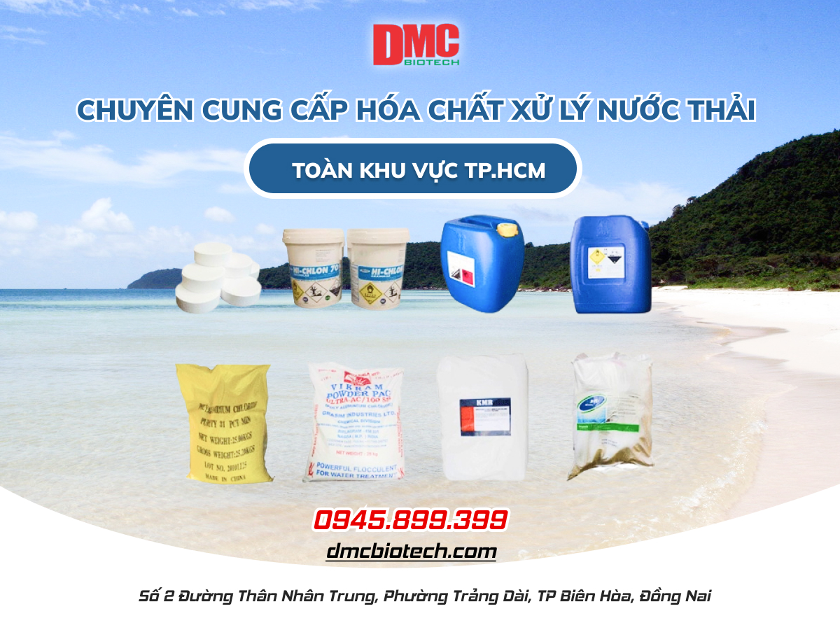 CÔNG TY CHUYÊN CUNG CẤP HÓA CHẤT XỬ LÝ NƯỚC THẢI TOÀN KHU VỰC TP.HCM