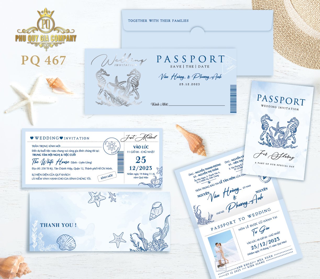 in thiệp cưới passport thiệp cưới hp 1
