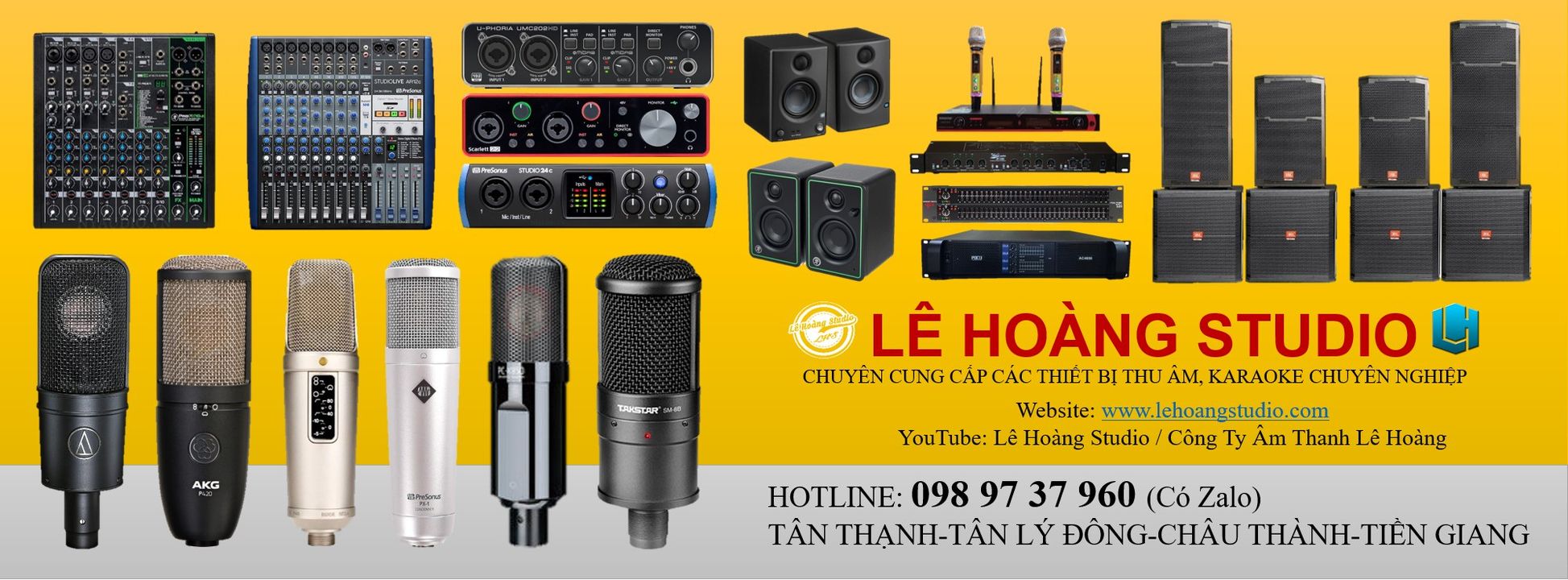 Địa chỉ cung cấp thiết bị âm thanh, phòng thu uy tín 2023 bạn nên trải nghiệm !
