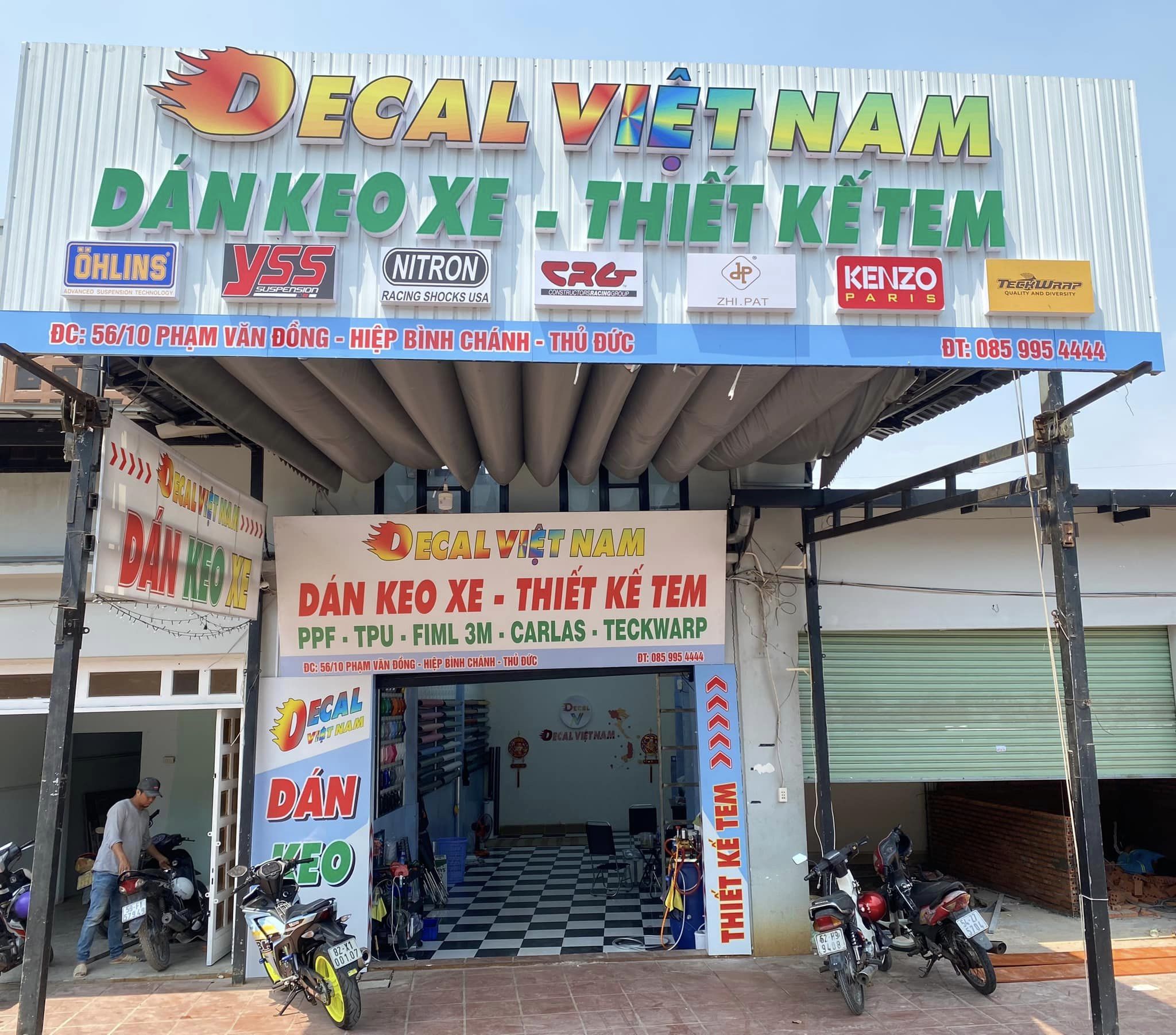 Decal Xe Việt Nam - Địa Chỉ Dán Keo Decal Xe Đẹp Ở Thủ Dức
