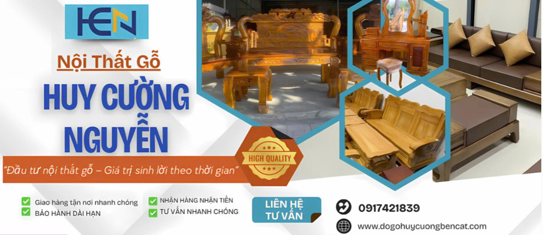 Top 3 Xưởng Đồ Gỗ Chất Lượng, Uy Tín Ở Bến Cát – Bình Dương