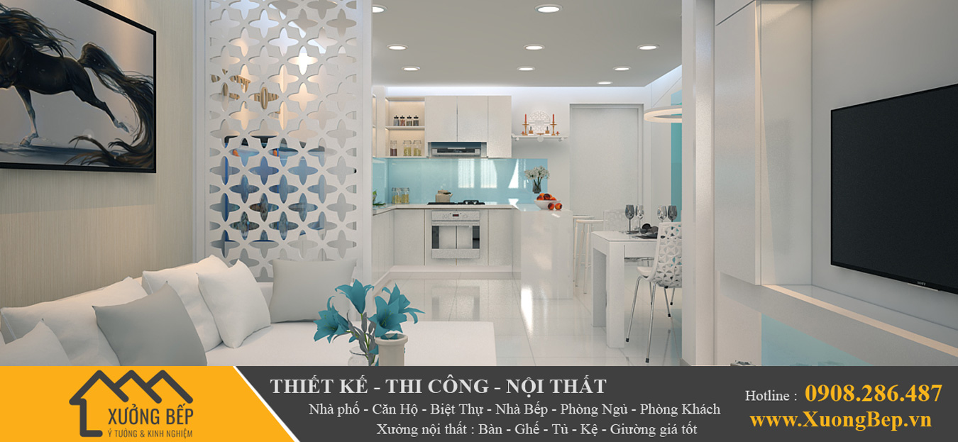 TOP 3 Đơn Vị Thi Công Thiết Kế Nội Thất Bếp Uy Tín Tại TP.HCM