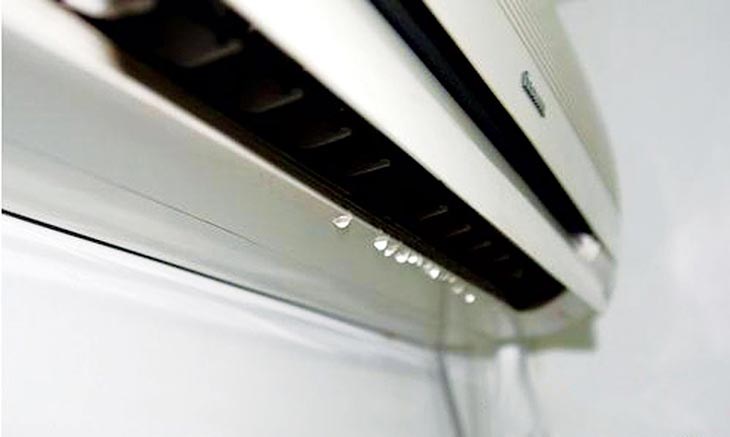 máy lạnh bị chảy nước